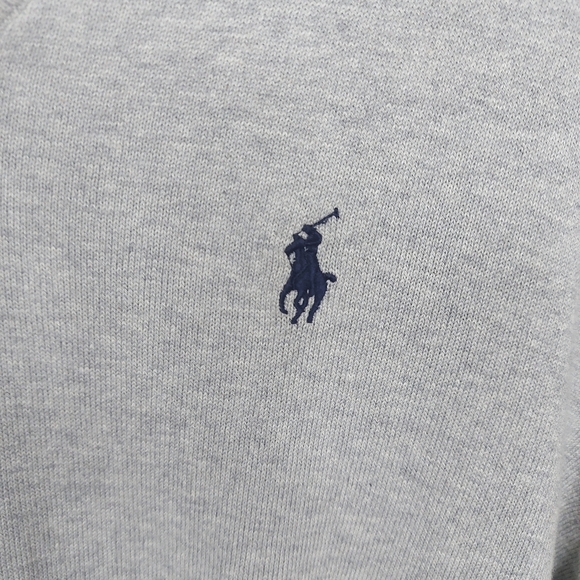 POLO Ralph Lauren prima cotton size medium Color gray Long sleeves - Picture 5 of 8